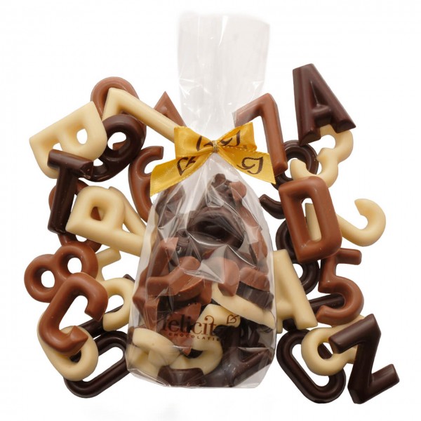 Buchstaben und Zahlen 100g