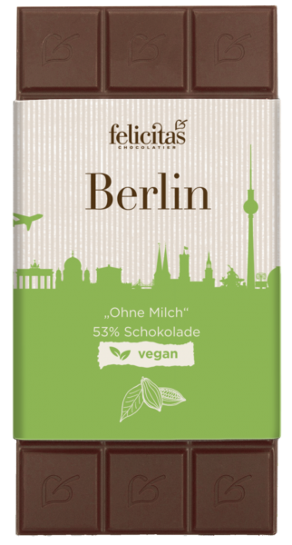 Tafelschokolade Vegan mit Reissirup Berlin 100g