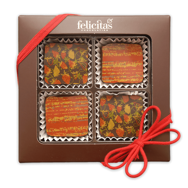 Pralinenquadrat 4er Sommer