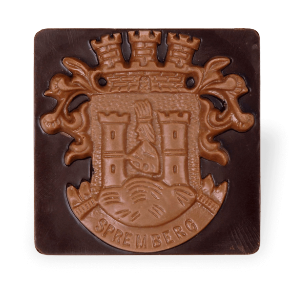 Schokoladenrelief Spremberger Wappen