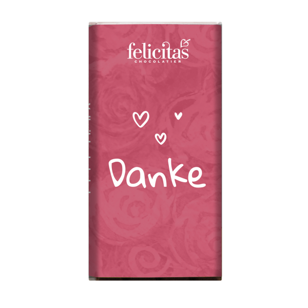 Schoko-Täfelchen Danke Vollmilch