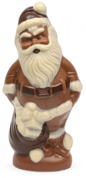 Weihnachtsmann dick aus Schokolade