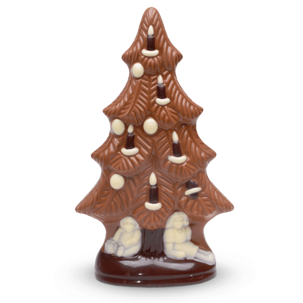 Weihnachtsbaum groß aus Schokolade