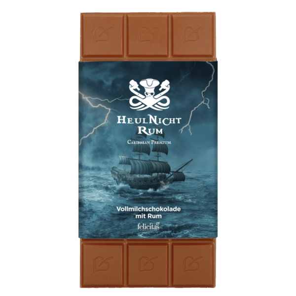 Tafelschokolade mit Rum 100g