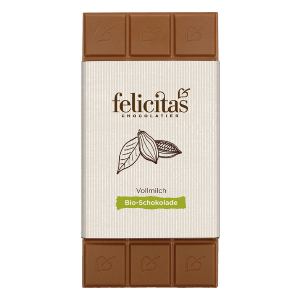 Tafelschokolade Bio Vollmilch 100g