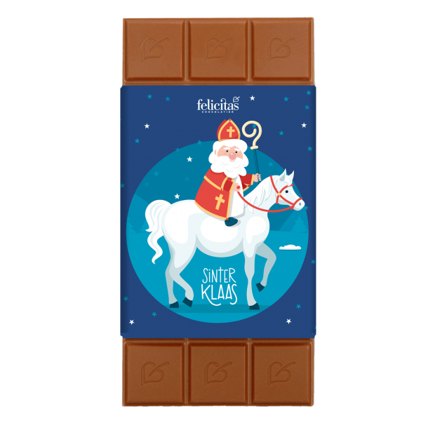 Tafelschokolade "Sinterklaas" Vollmilch 100g