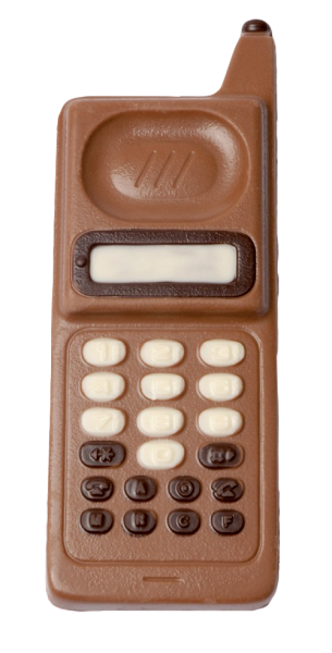 Handy aus Schokolade