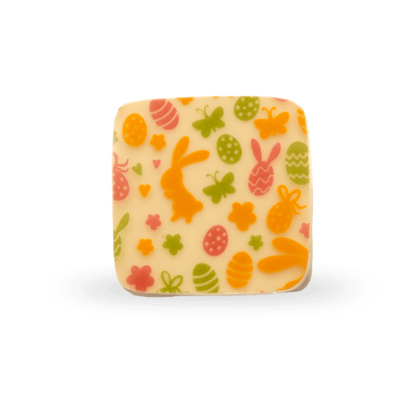 Osterpraline - Haselnusspâté mit Kakaosplittern 100g