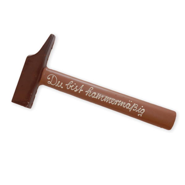 Hammer aus Schokolade
