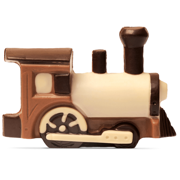 Lokomotive aus Schokolade