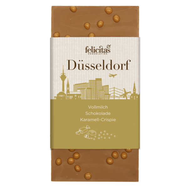 Tafelschokolade Vollmilch Crispieperlen Düsseldorf 100g