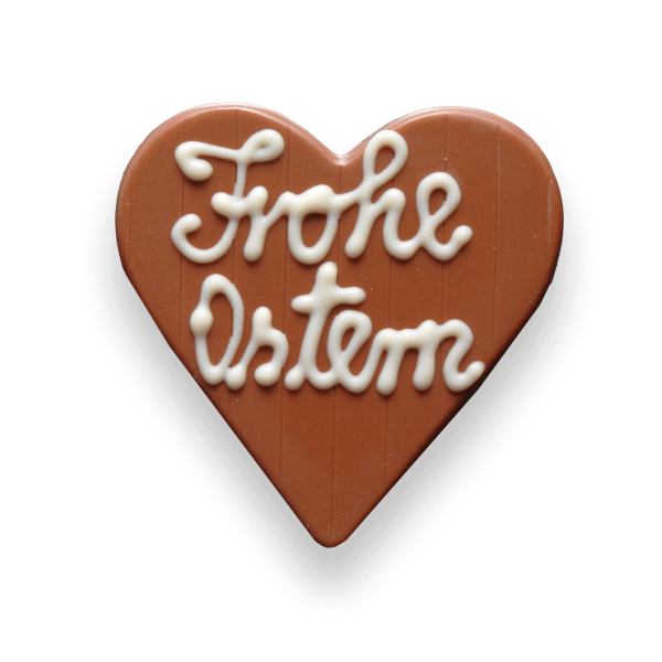 Nougatherz "Frohe Ostern"