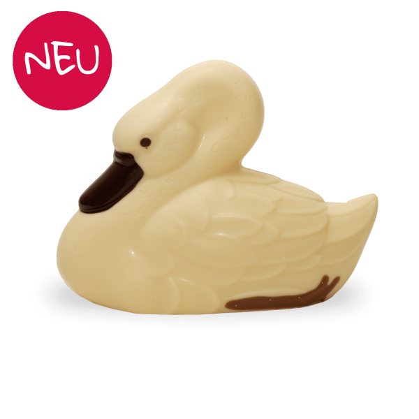 Schwan aus Schokolade