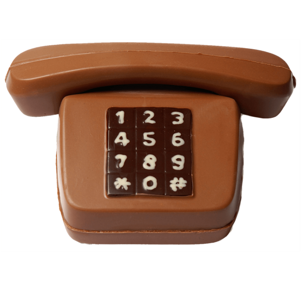 Telefon aus Schokolade