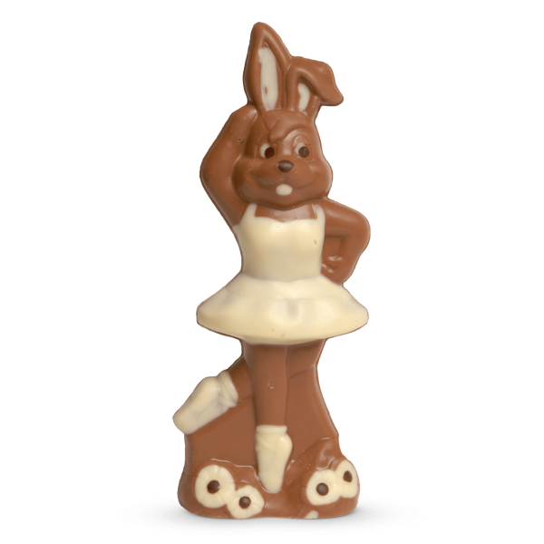 Osterhase Ballerina aus Schokolade