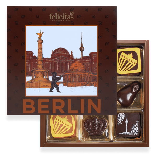 Pralinenquadrat Berlin Hot Spot klein