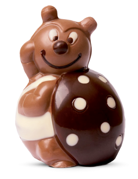 Marienkäfer aus Schokolade