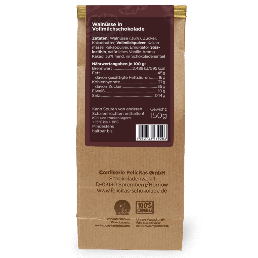 Schokolierte Walnüsse 150g #2