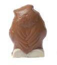 Eule aus Schokolade #1