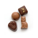 Schokoladen-Margerite gefüllt mit alkoholfreien Pralinen #2