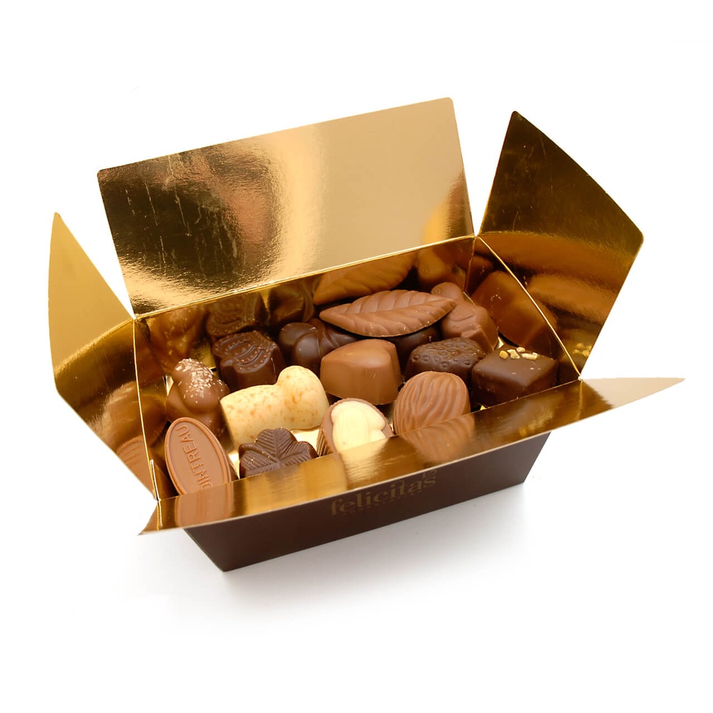 Ballotin gefüllt mit Pralinen 500g #1
