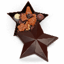 Sternbonboniere gefüllt mit Pralinen #1