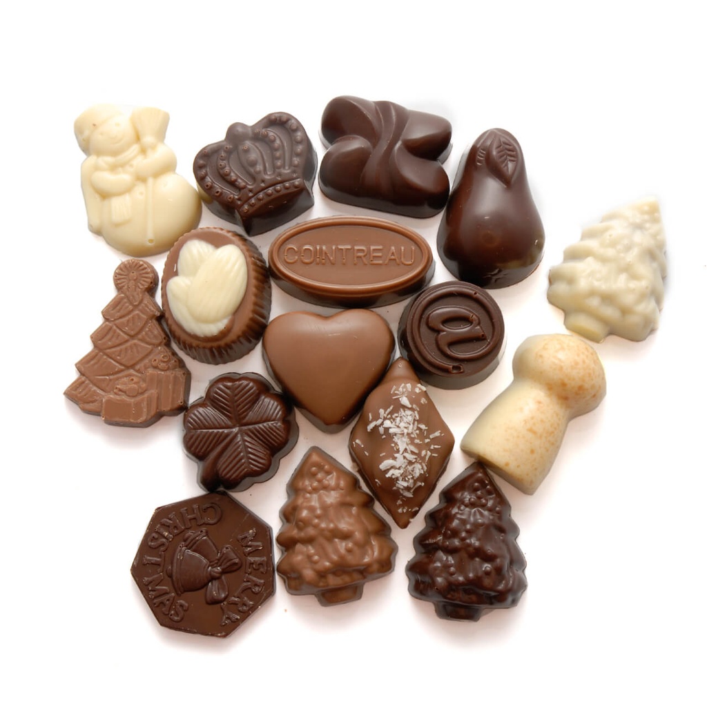 Sternbonboniere gefüllt mit Pralinen #2