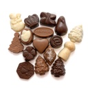 Körbchen `Frohes Fest` gefüllt mit Pralinen #1