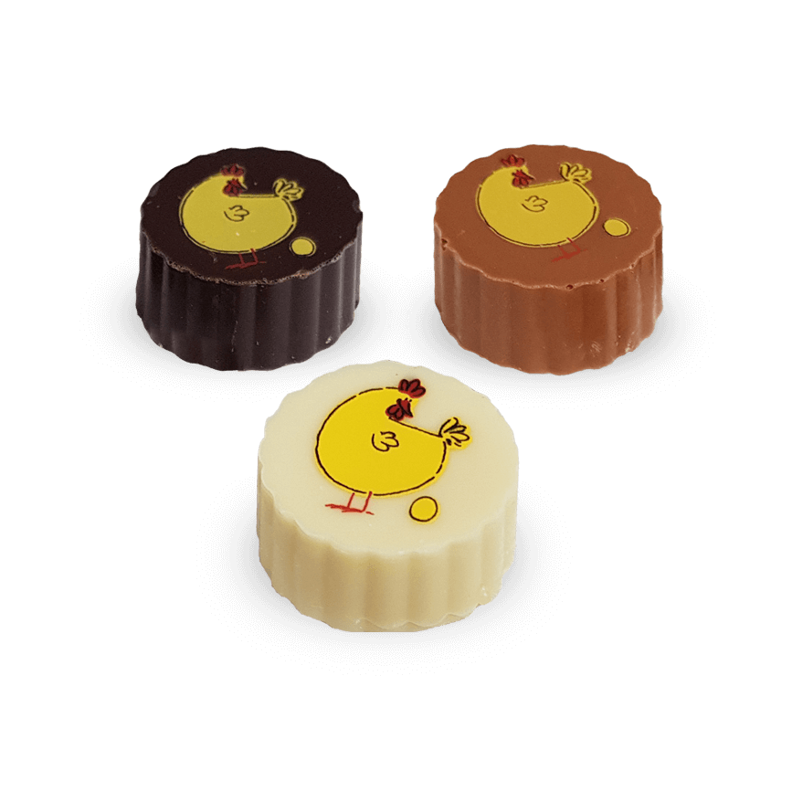 Pralinenstange ¨Gelbe Henne¨ 6er #1