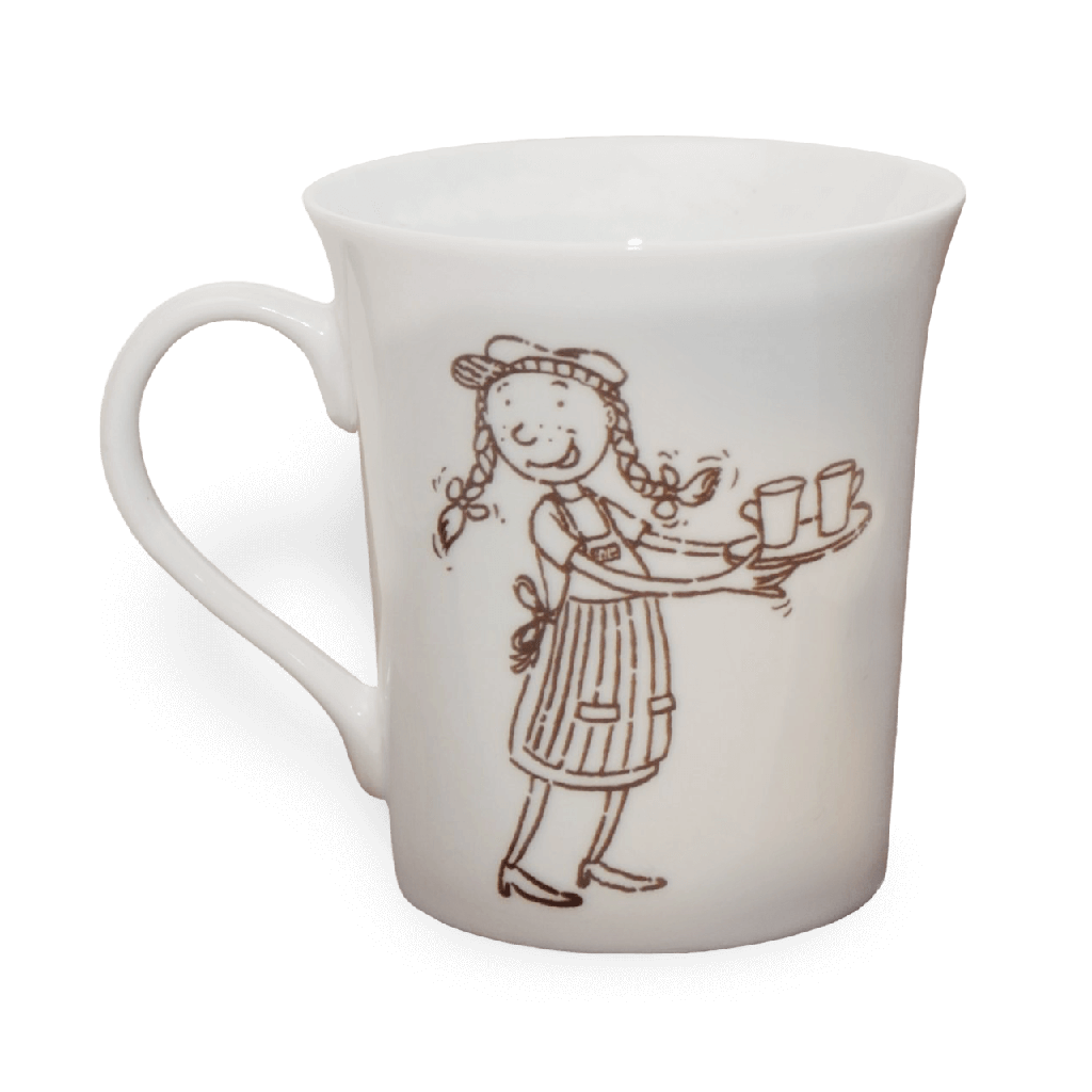 Felicitas Keramiktasse mit Esel #1