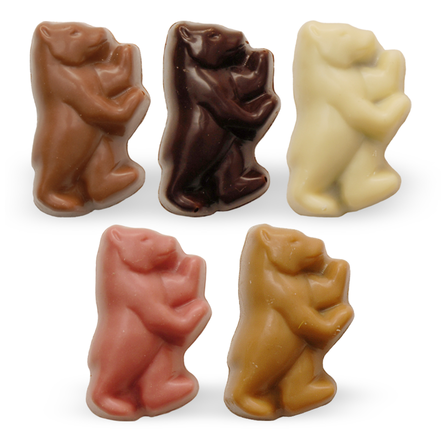 Pralinenquadrat Bären-Pralinen Berlin #1