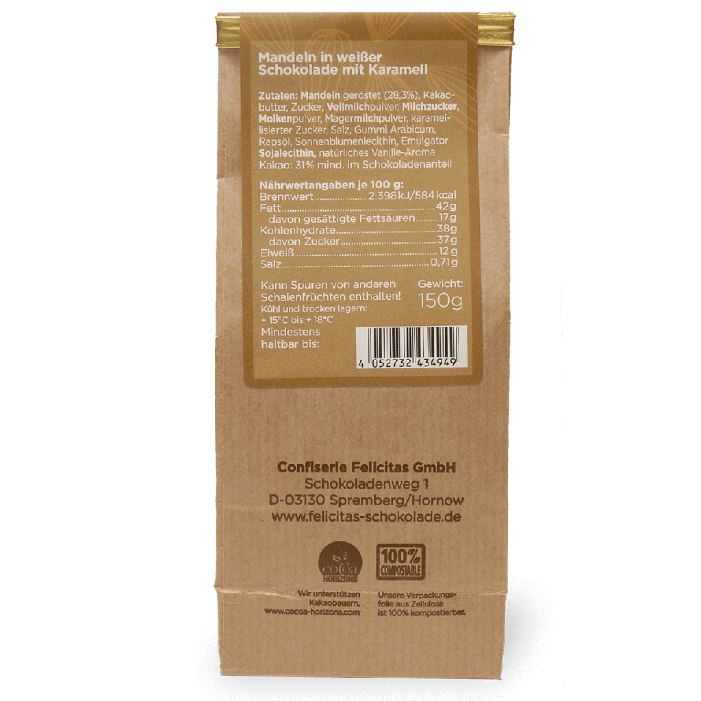 Schokolierte Mandeln 150g #1