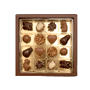 16er Pralinenquadrat (FH) mit gemischten Pralinen #1