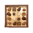 Pralinenquadrat Frohes Fest #2