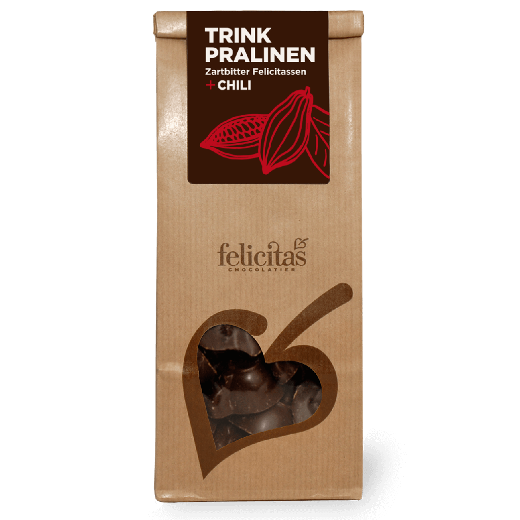 Felicitassen Trinkpralinen Zartbitter/Chili