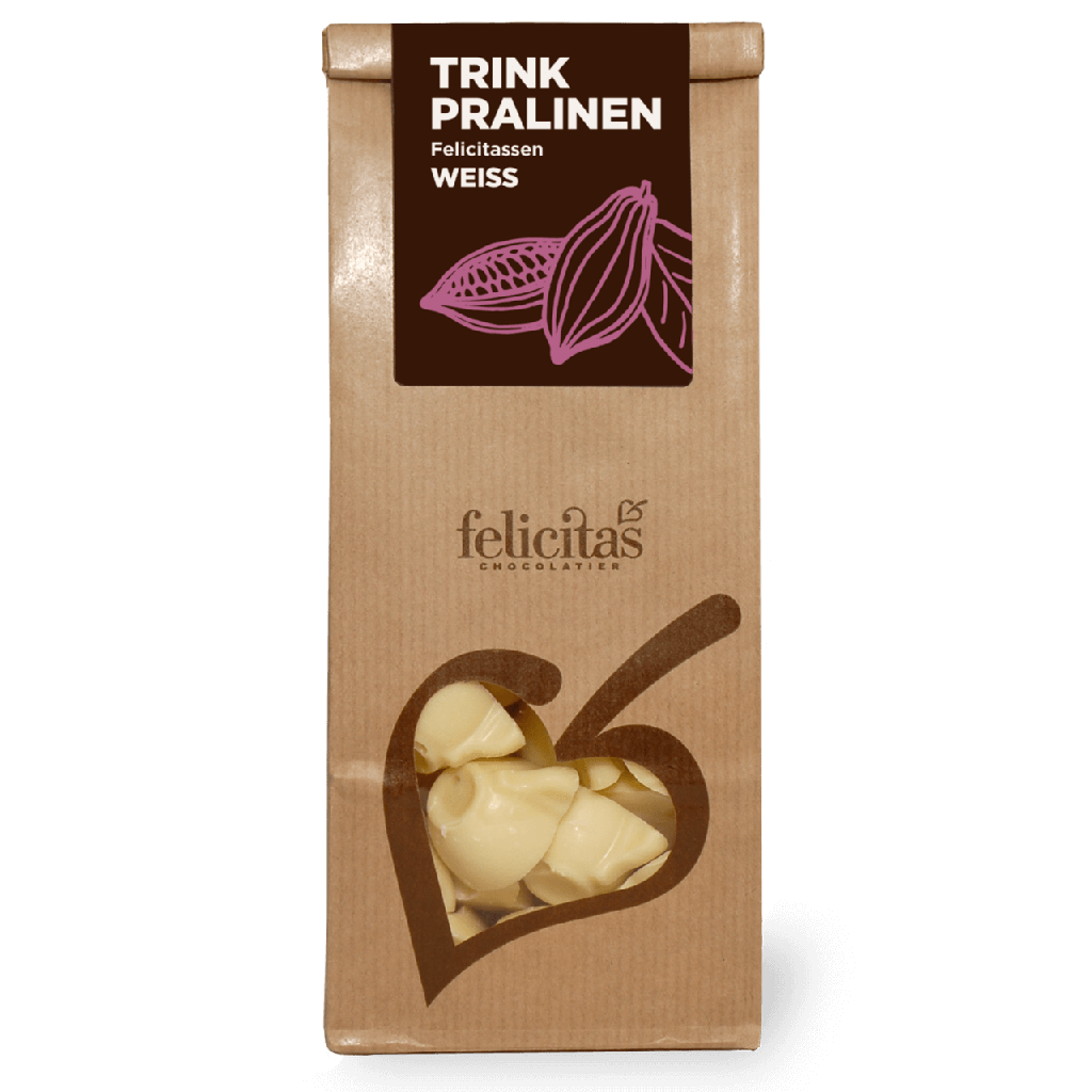 Felicitassen Trinkpralinen weiße Schokolade