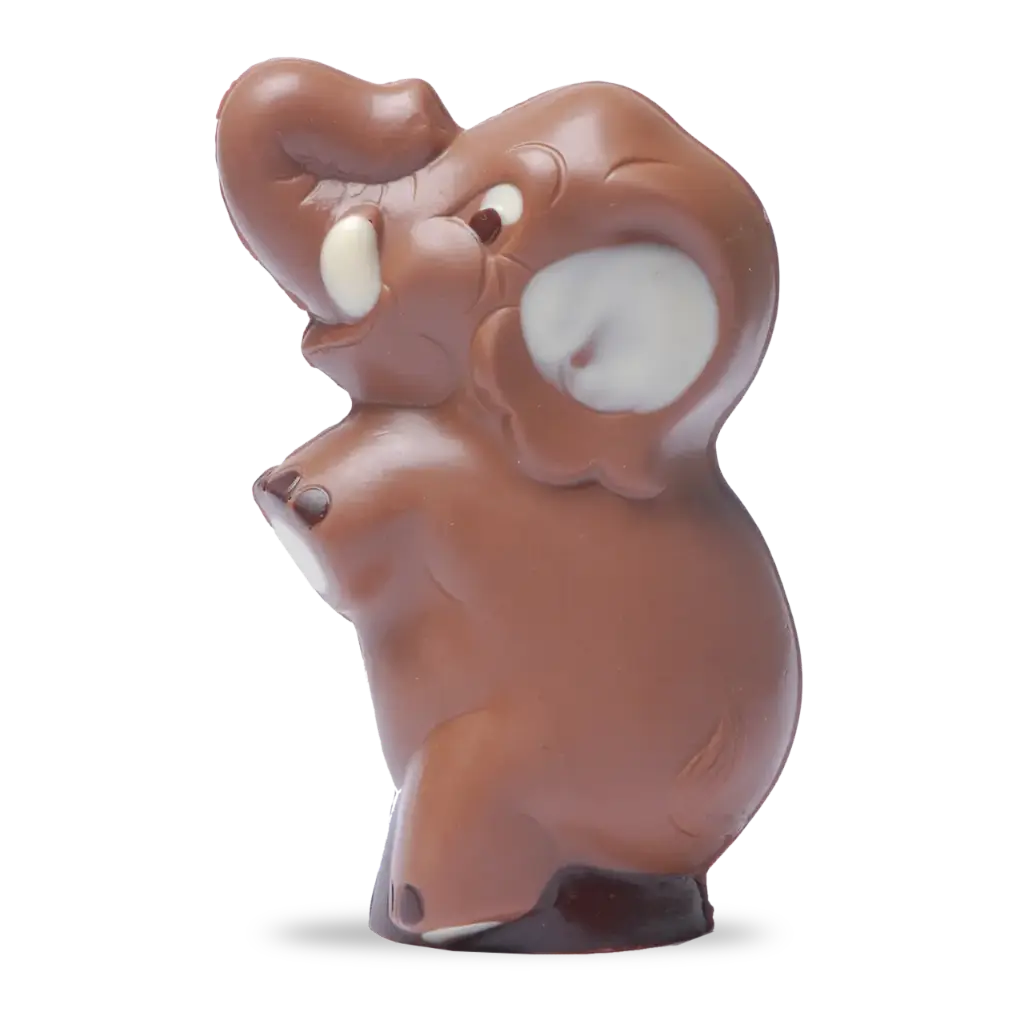 Elefant aus Schokolade