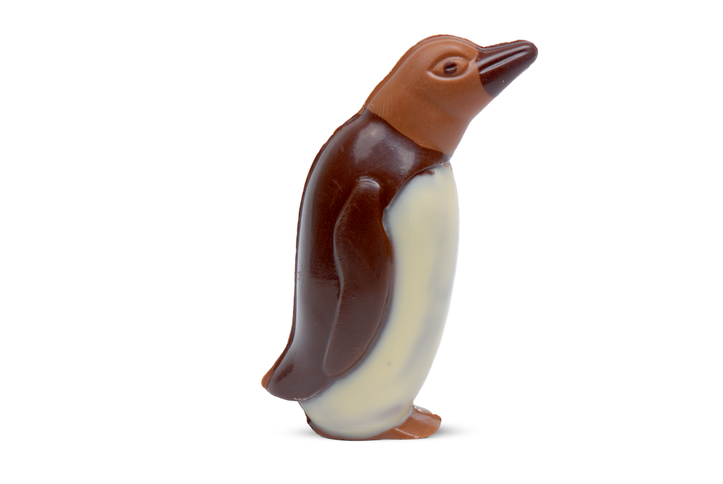 Pinguin aus Schokolade