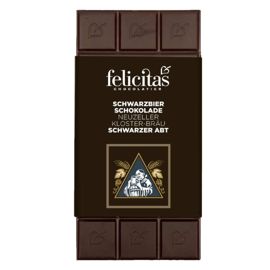 Tafelschokolade Zartbitter mit Schwarzbier 100g