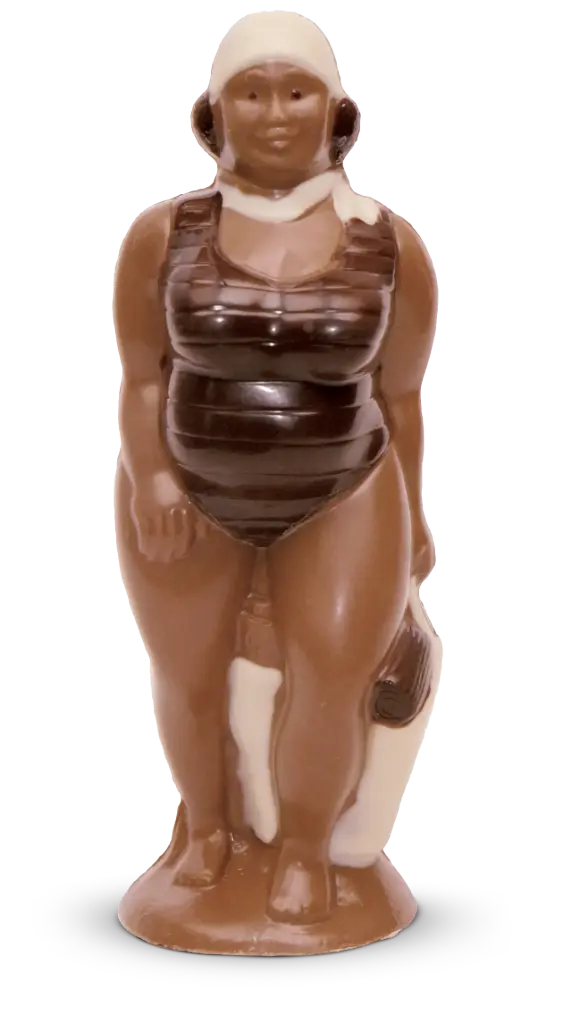 Bade-Berta aus Schokolade