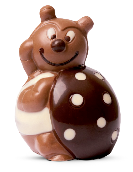 Marienkäfer aus Schokolade