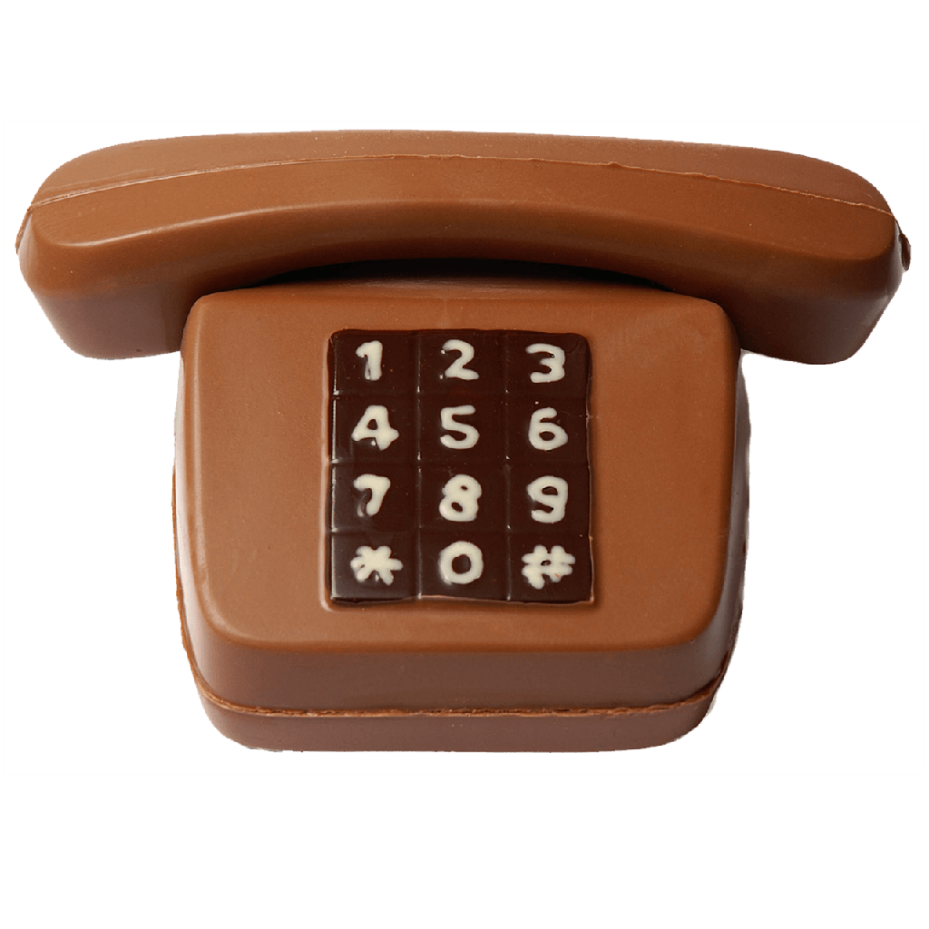 Telefon aus Schokolade