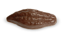 Schokoladen-Kakaobohne gefüllt mit Pralinen