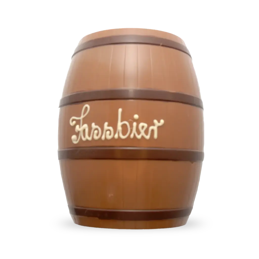 Fass aus Schokolade