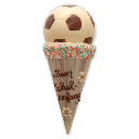 Zuckertüte mit Fußball
