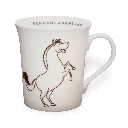 Felicitas Keramiktasse mit Pferd
