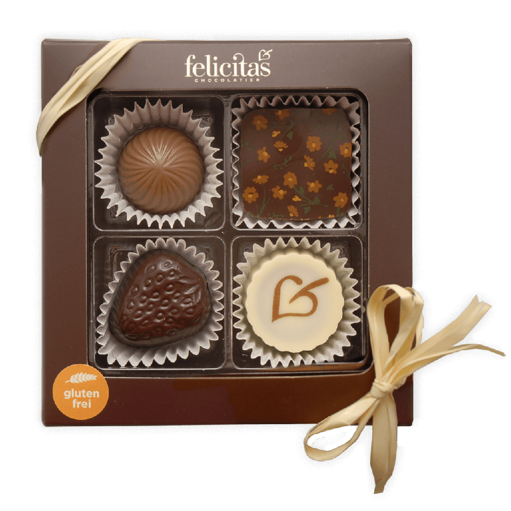 Pralinenquadrat 4er glutenfrei