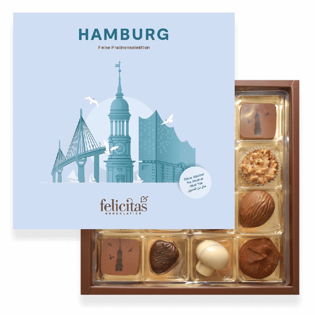 Pralinenquadrat Hamburg alkoholfrei