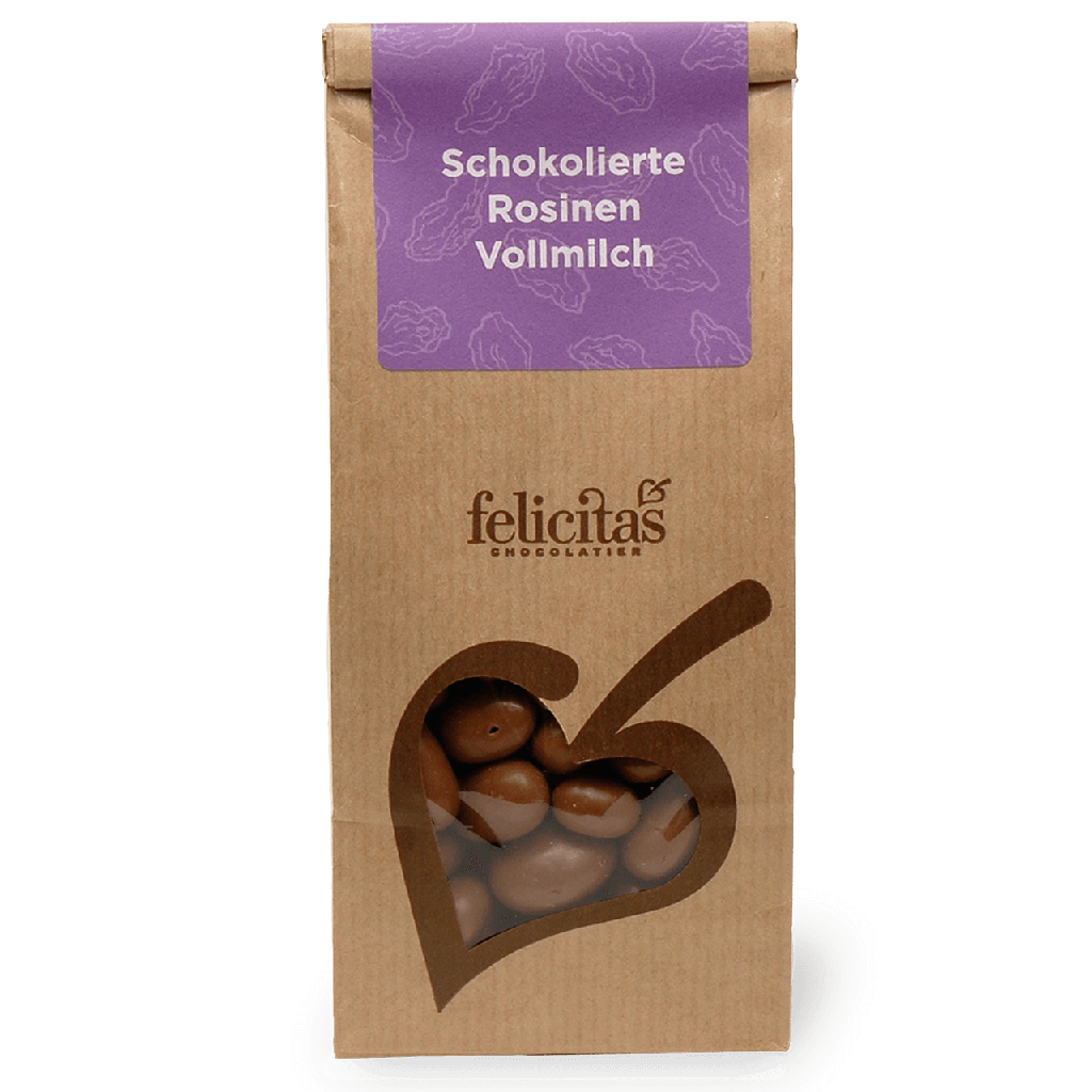 Schokolierte Rosinen Vollmilch 150g