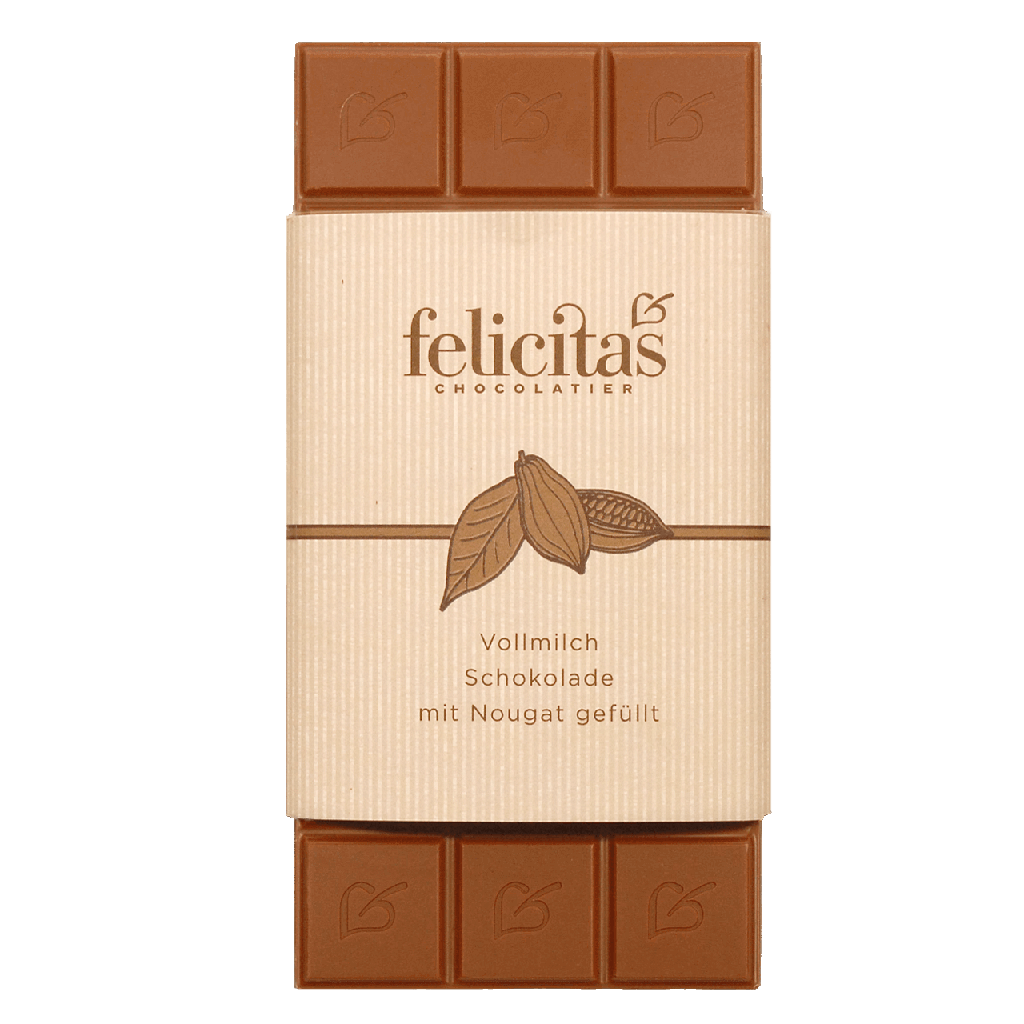 Tafelschokolade Nougat